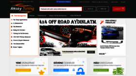 What Aksoytuning.com website looked like in 2019 (5 years ago)