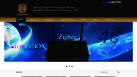 What Androidtvbox-factory.com website looked like in 2019 (4 years ago)