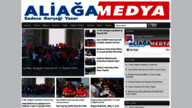 What Aliagamedya.com website looked like in 2019 (4 years ago)