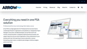What Arrowpsa.com website looked like in 2019 (4 years ago)