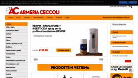 What Armeriaceccoli.com website looked like in 2019 (5 years ago)