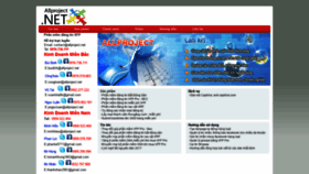 What Allproject.net website looked like in 2019 (5 years ago)