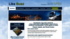 What Autobuszberles.net website looked like in 2019 (4 years ago)