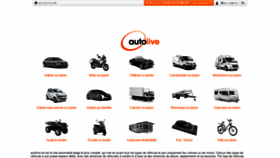 What Autolive.be website looked like in 2019 (5 years ago)