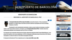 What Aeropuertobarcelona-elprat.com website looked like in 2019 (4 years ago)