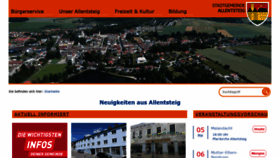 What Allentsteig.gv.at website looked like in 2019 (4 years ago)