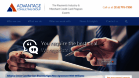 What Advantage-consulting.com website looked like in 2019 (4 years ago)