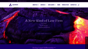 What Aluvionlaw.com website looked like in 2019 (5 years ago)