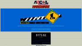 What Amcolhardwarett.com website looked like in 2019 (5 years ago)