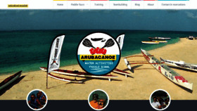 What Arubacanoe.com website looked like in 2019 (4 years ago)