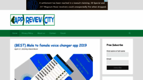 What Appreviewcity.com website looked like in 2019 (5 years ago)