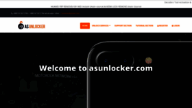 What Asunlocker.com website looked like in 2019 (5 years ago)
