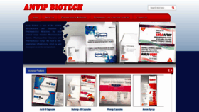 What Anvipbiotech.com website looked like in 2019 (4 years ago)