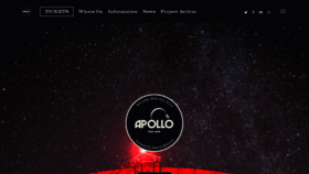 What Apollo50.co.uk website looked like in 2019 (5 years ago)
