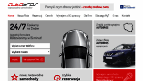 What Autobros.pl website looked like in 2019 (4 years ago)