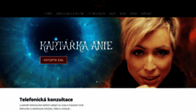 What Aniekartarka.cz website looked like in 2019 (4 years ago)