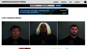 What Anderson.mugshot.press website looked like in 2019 (5 years ago)