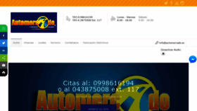 What Automercado.ec website looked like in 2019 (5 years ago)