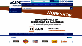 What Acaps.org.br website looked like in 2019 (4 years ago)
