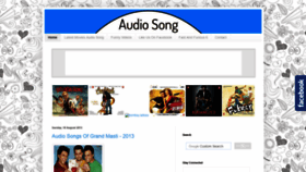 What Audio-song.blogspot.com website looked like in 2019 (5 years ago)