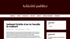 What Avocat-achizitii.com website looked like in 2019 (5 years ago)