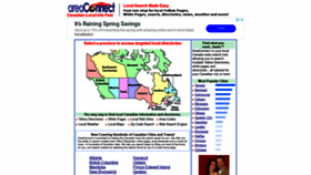 What Areaconnect.ca website looked like in 2019 (4 years ago)