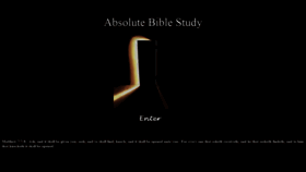 What Absolutebiblestudy.com website looked like in 2019 (4 years ago)