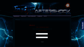 What Aftershock-tracker.eu website looked like in 2019 (4 years ago)