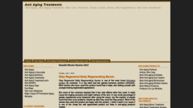 What Antiagingtreatments.blogspot.com website looked like in 2019 (5 years ago)