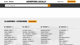 What Advertiseera.com website looked like in 2019 (4 years ago)