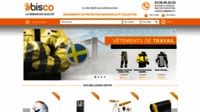 What Abisco.fr website looked like in 2019 (4 years ago)