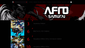 What Animefrenzy.net website looked like in 2019 (7 years ago)