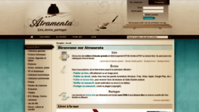 What Atramenta.net website looked like in 2019 (4 years ago)