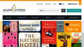 What Allenandunwin.com website looked like in 2019 (6 years ago)