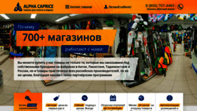 What Alcap.ru website looked like in 2019 (4 years ago)