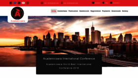 What Academicsera.com website looked like in 2019 (4 years ago)