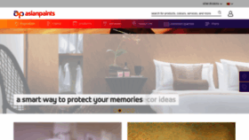 What Asianpaints.lk website looked like in 2019 (4 years ago)