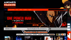 What Animestc.com website looked like in 2019 (4 years ago)