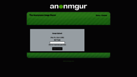 What Anonmgur.com website looked like in 2019 (4 years ago)