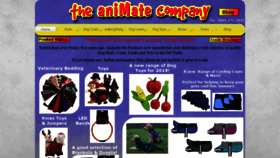 What Animatepets.com website looked like in 2019 (4 years ago)