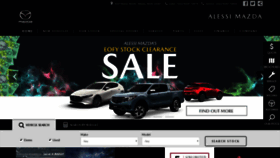 What Alessimazda.com.au website looked like in 2019 (4 years ago)