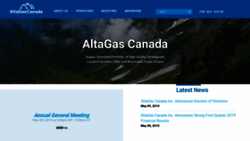 What Altagascanada.ca website looked like in 2019 (4 years ago)