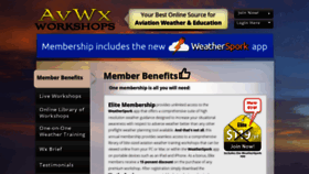 What Avwxworkshops.com website looked like in 2019 (4 years ago)
