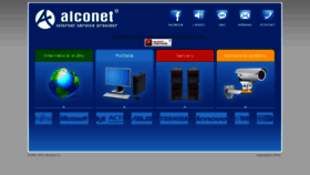 What Alconet.sk website looked like in 2019 (4 years ago)