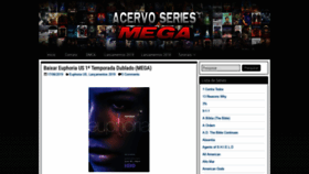 What Acervoseriesmega.com website looked like in 2019 (4 years ago)