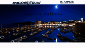 What Apollon-tours.com website looked like in 2019 (4 years ago)