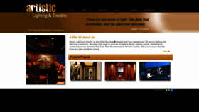 What Artisticlightingcorp.com website looked like in 2019 (4 years ago)