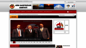 What Agrigazetecilercemiyeti.com website looked like in 2019 (4 years ago)