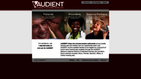 What Audientalliance.org website looked like in 2019 (4 years ago)