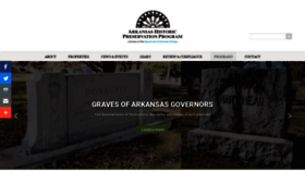 What Arkansaspreservation.com website looked like in 2019 (4 years ago)